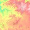 Emmaville topographic map, elevation, terrain