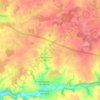 Saint-Germain-sur-Moine topographic map, elevation, terrain