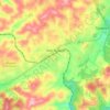 New Tazewell topographic map, elevation, terrain