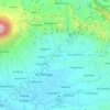 Purbalingga topographic map, elevation, terrain