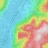 Neumarkt - Egna topographic map, elevation, terrain