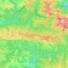 Ochagavía/Otsagabia topographic map, elevation, terrain