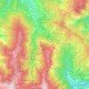 Santa Margherita di Staffora topographic map, elevation, terrain