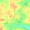 Woodton topographic map, elevation, terrain