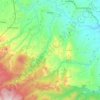 Salaysay topographic map, elevation, terrain