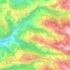 Cissone topographic map, elevation, terrain