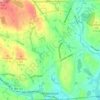 Blackstone topographic map, elevation, terrain