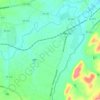 Lyndhurst topographic map, elevation, terrain