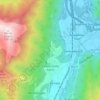 Casale Corte Cerro topographic map, elevation, terrain