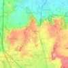 Streatley topographic map, elevation, terrain