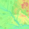 Novo Airão topographic map, elevation, terrain