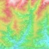 Lumle topographic map, elevation, terrain