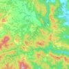 Monticiano topographic map, elevation, terrain