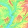 Sablons sur Huisne topographic map, elevation, terrain