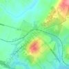 The Plains topographic map, elevation, terrain