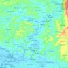 Samar topographic map, elevation, terrain