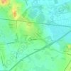 Elton topographic map, elevation, terrain
