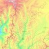 Khambu topographic map, elevation, terrain