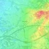 Oldenzaal topographic map, elevation, terrain