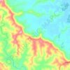 Coorabell topographic map, elevation, terrain