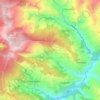 Kalinchok topographic map, elevation, terrain