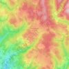 Champagnac-le-Vieux topographic map, elevation, terrain