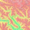 Gulabpur Tehsil topographic map, elevation, terrain