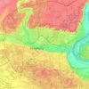 Bydgoszcz topographic map, elevation, terrain