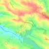 Saint-Cricq topographic map, elevation, terrain