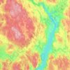 Skiptvet topographic map, elevation, terrain