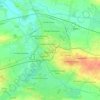 Zamość topographic map, elevation, terrain