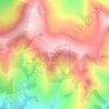 Waipuna Saddle Scenic Reserve topographic map, elevation, terrain