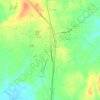 Trinity topographic map, elevation, terrain