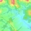 Aizelles topographic map, elevation, terrain