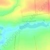 Umanske topographic map, elevation, terrain