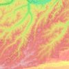 Benjamin Constant topographic map, elevation, terrain