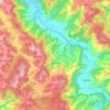 Camerana topographic map, elevation, terrain