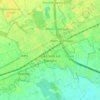 Trezzano sul Naviglio topographic map, elevation, terrain