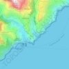 Atrani topographic map, elevation, terrain