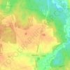 Wysokin topographic map, elevation, terrain