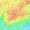 Pierre-Heuzé topographic map, elevation, terrain