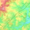 Juseret topographic map, elevation, terrain