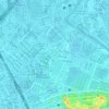 Tejeros topographic map, elevation, terrain