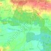 Sawin topographic map, elevation, terrain