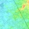Canumay West topographic map, elevation, terrain