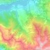 Crots topographic map, elevation, terrain