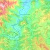 Spigno Monferrato topographic map, elevation, terrain