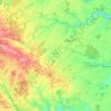 Vasles topographic map, elevation, terrain