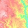 Parada topographic map, elevation, terrain
