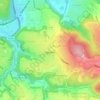Hamm topographic map, elevation, terrain